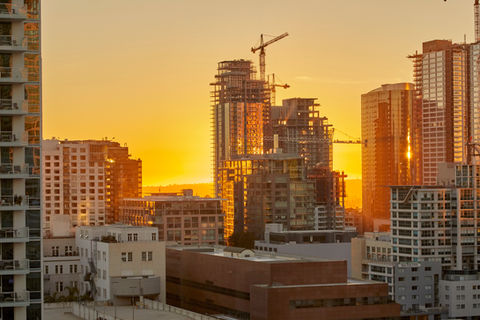 World Trade Center Tower I Lambco Erecting