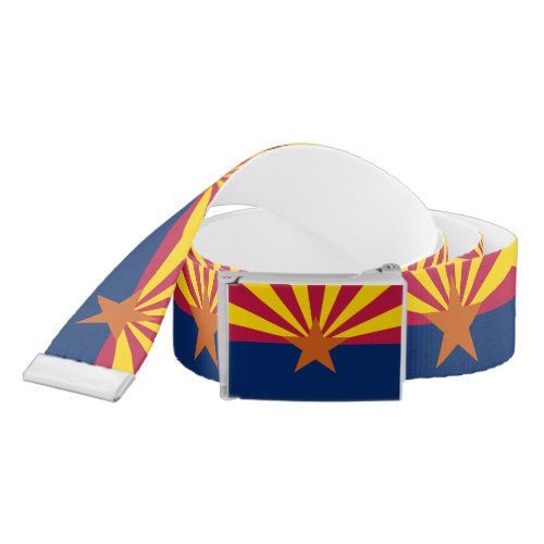Best Deals! Arizona State Flag Belt