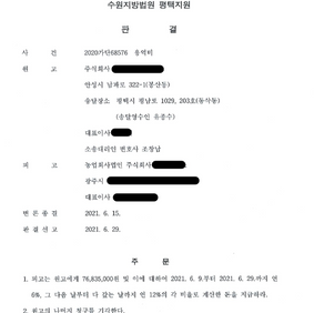 평택 민사소송(건축용역비 청구 승소)