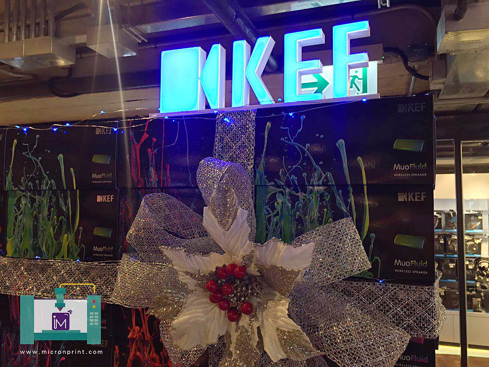 KEF 發光字