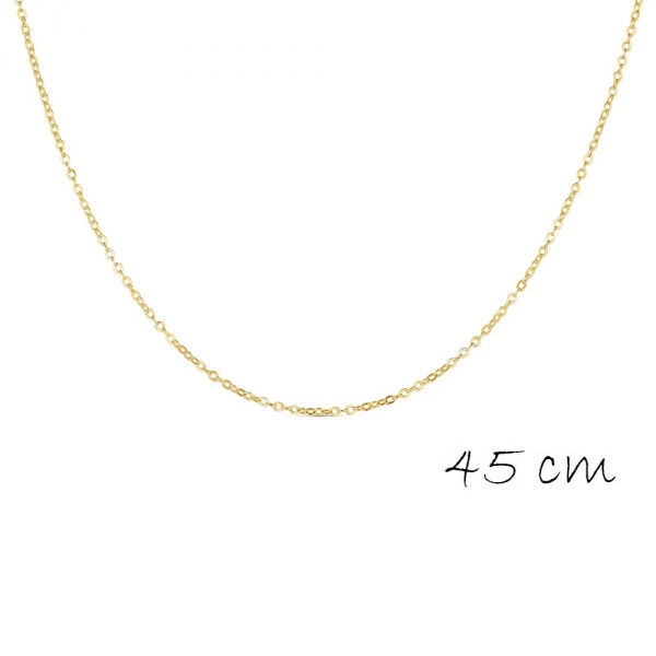 CADENA DE PLATA CHAPADA