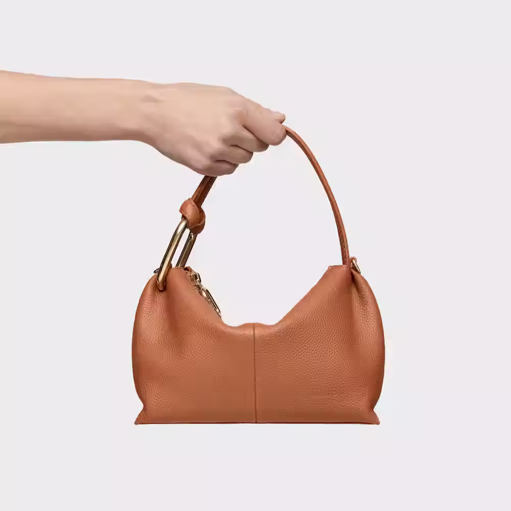 Bandolera de piel camel TOUS Hold