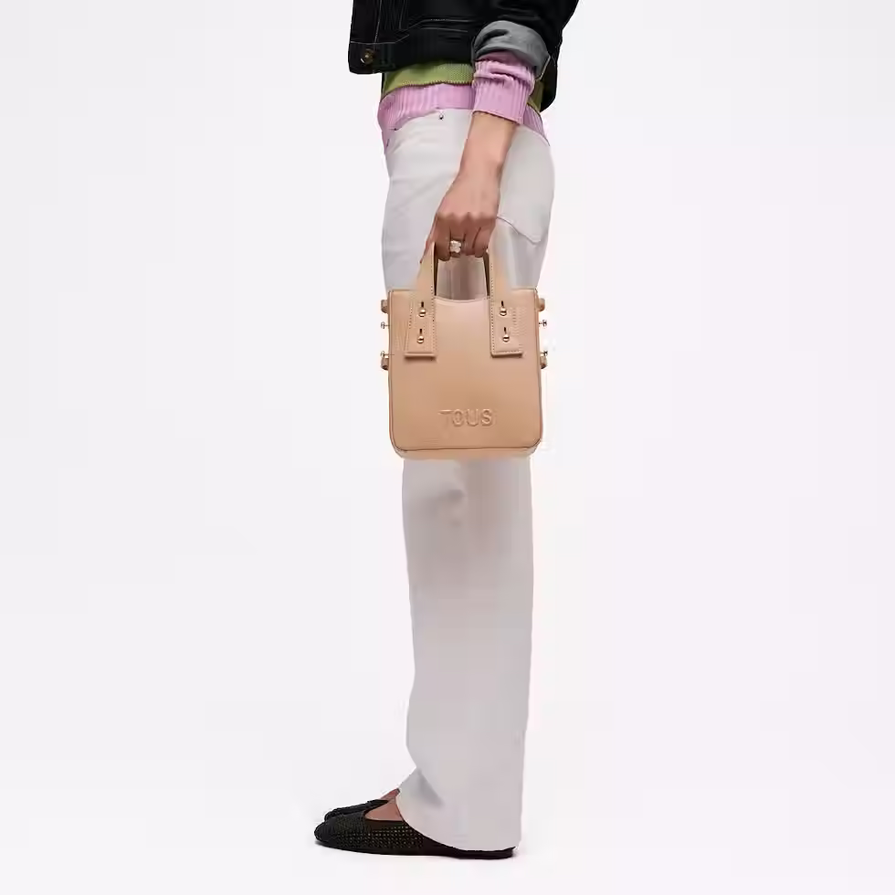 Miniatura: Mini bolso arena TOUS Back to basics