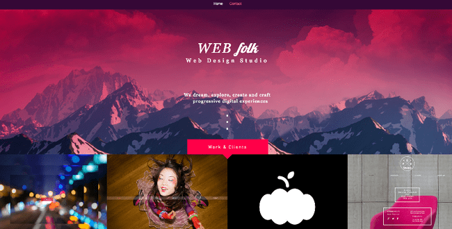 Plantilla Wix