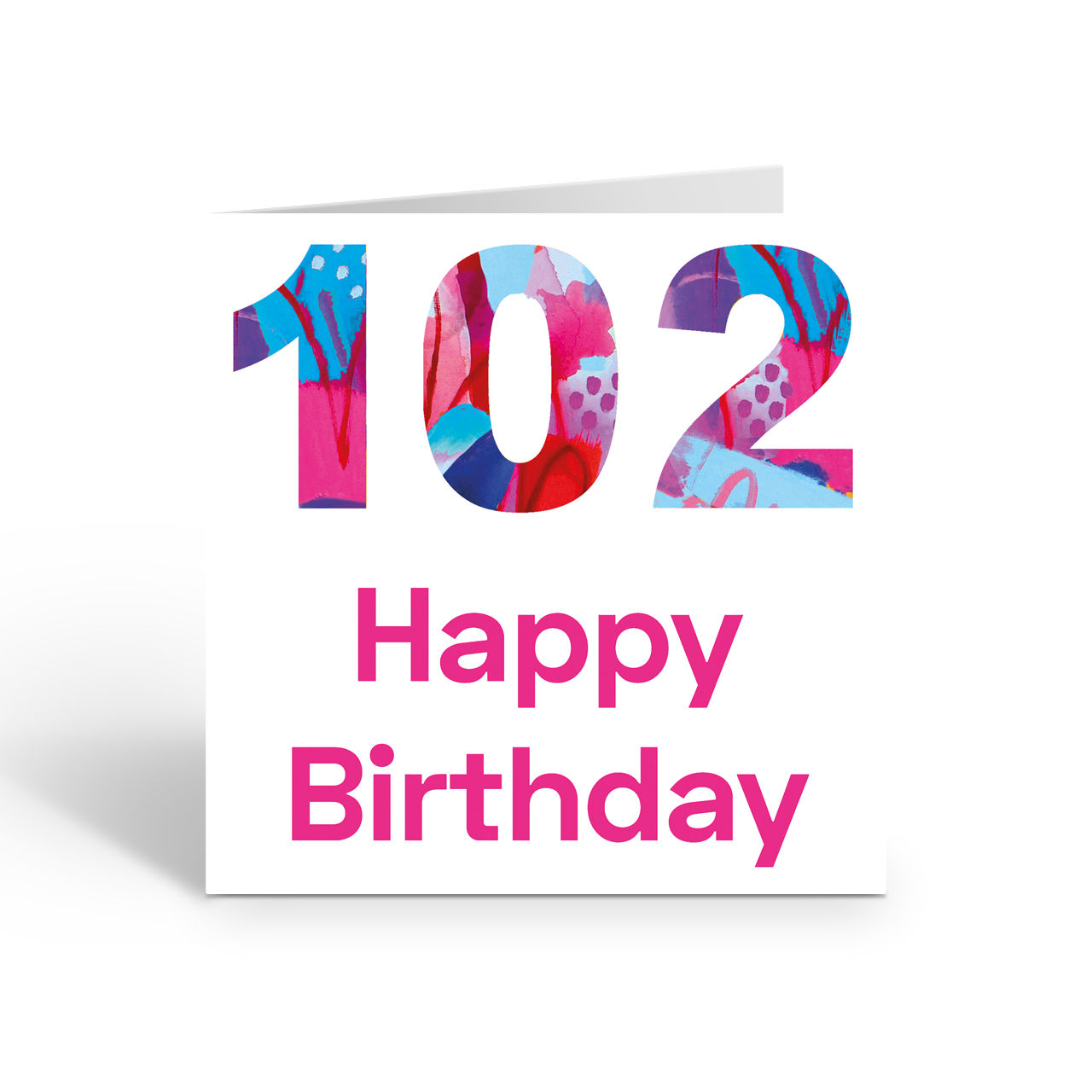 Numbers Design 102 - card