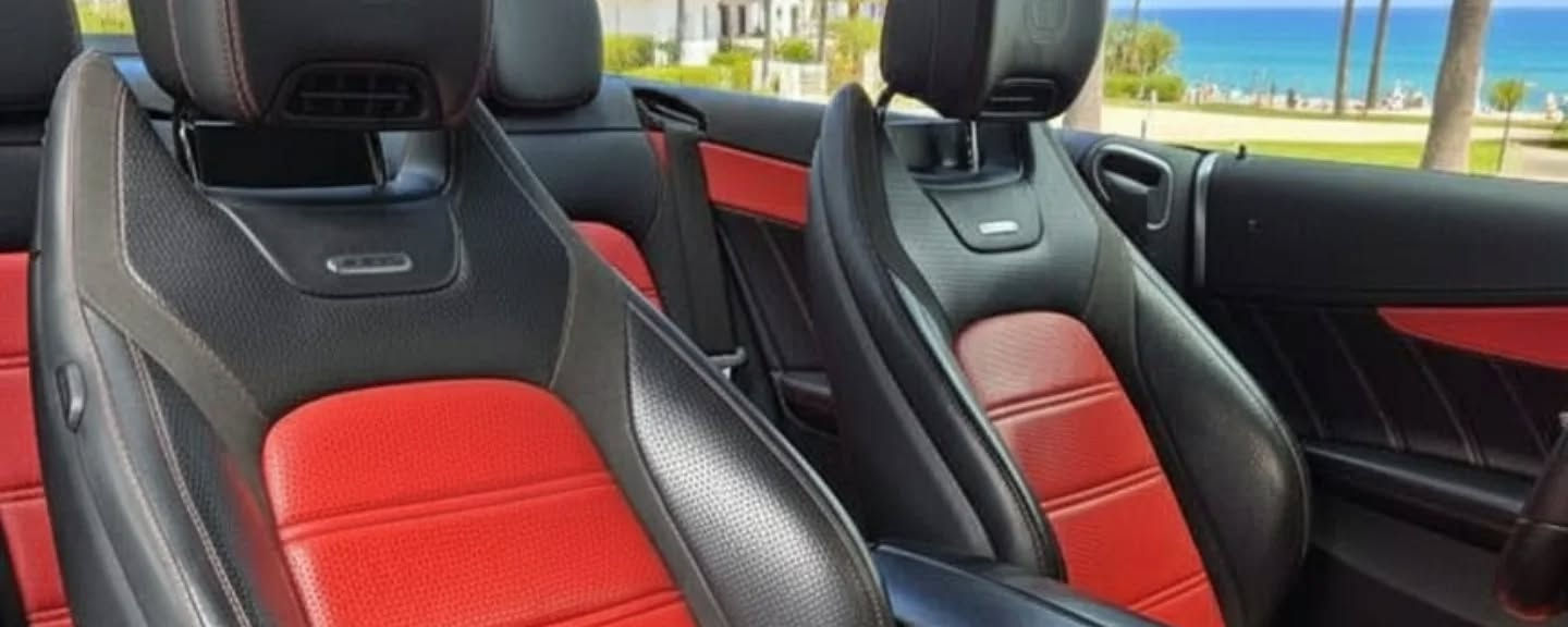 Mercedes-AMG C63 S interior with premium materials and sport design