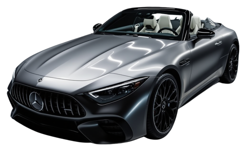 Mercedes SL 43 AMG for rent in Marbella.