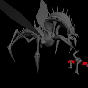 Giant Insect Monster Attack