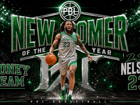 Dasean Nelson Named 2026 PBL Newcomer of the Year