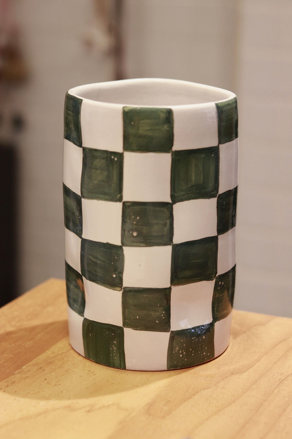 الصورة المصغرة: Chess Utensils Holder في Green