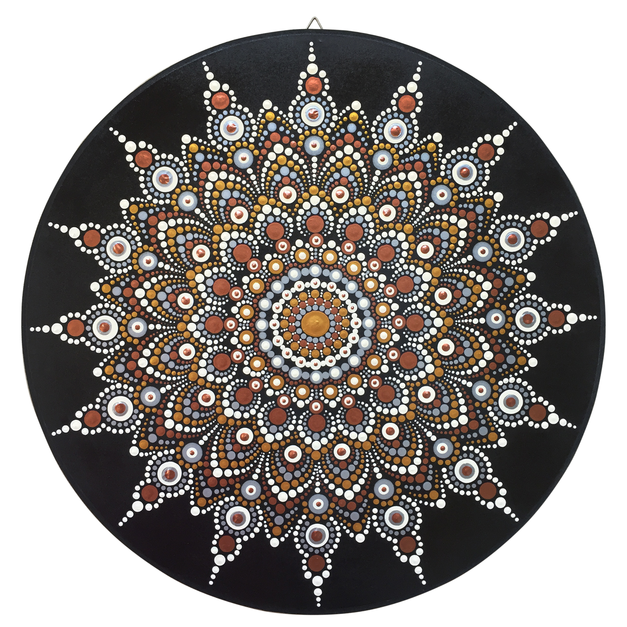 עיצוב יצירות בשיטת הנקודות - משרביה גדולה