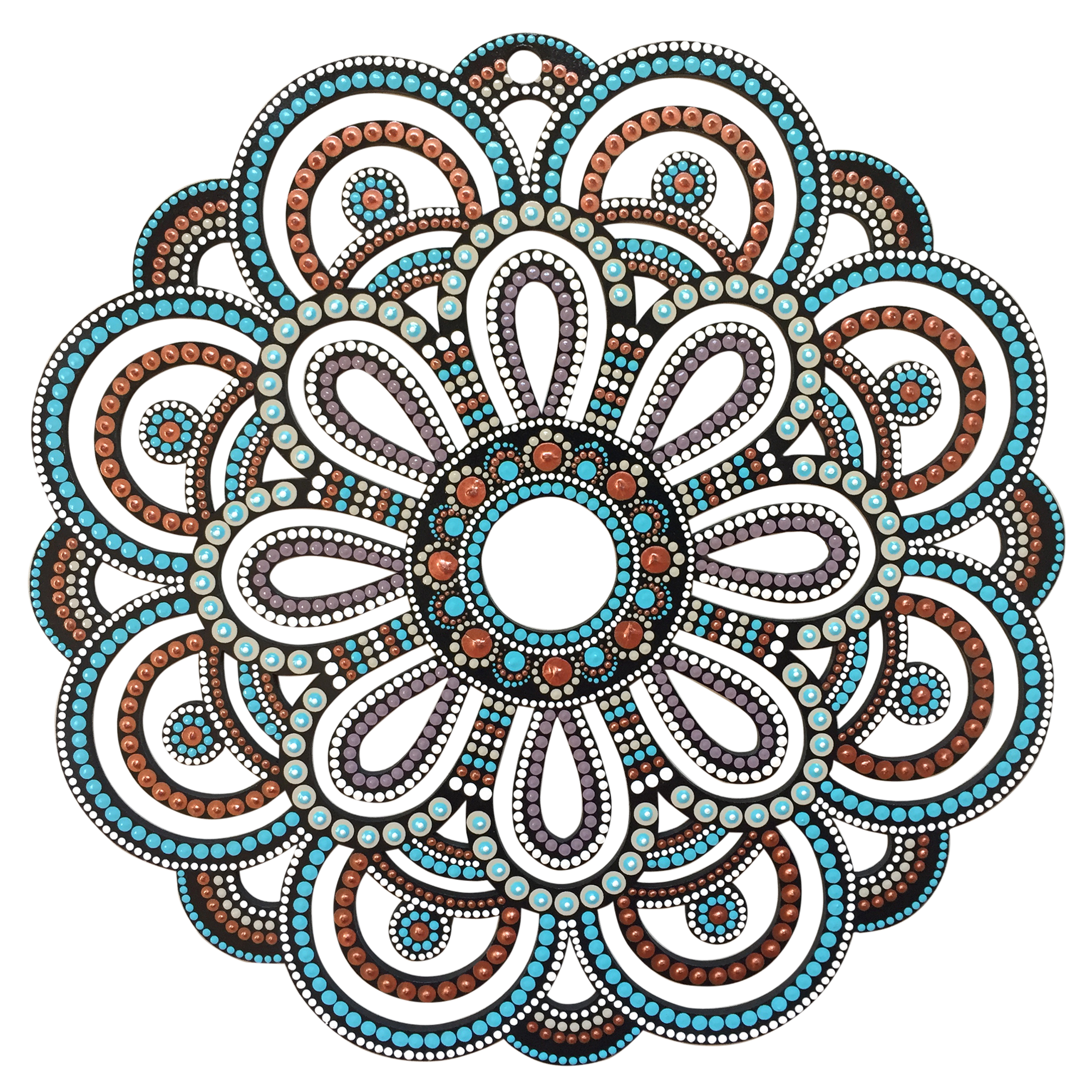 עיצוב יצירות בשיטת הנקודות - משרביה גדולה