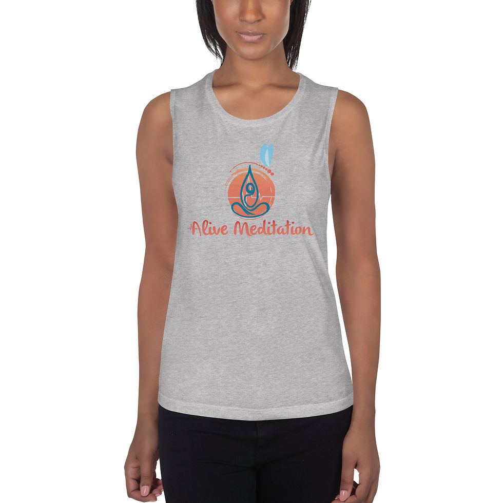 Thumbnail: Alive Meditation Yoga's Ladies’ Muscle Tank