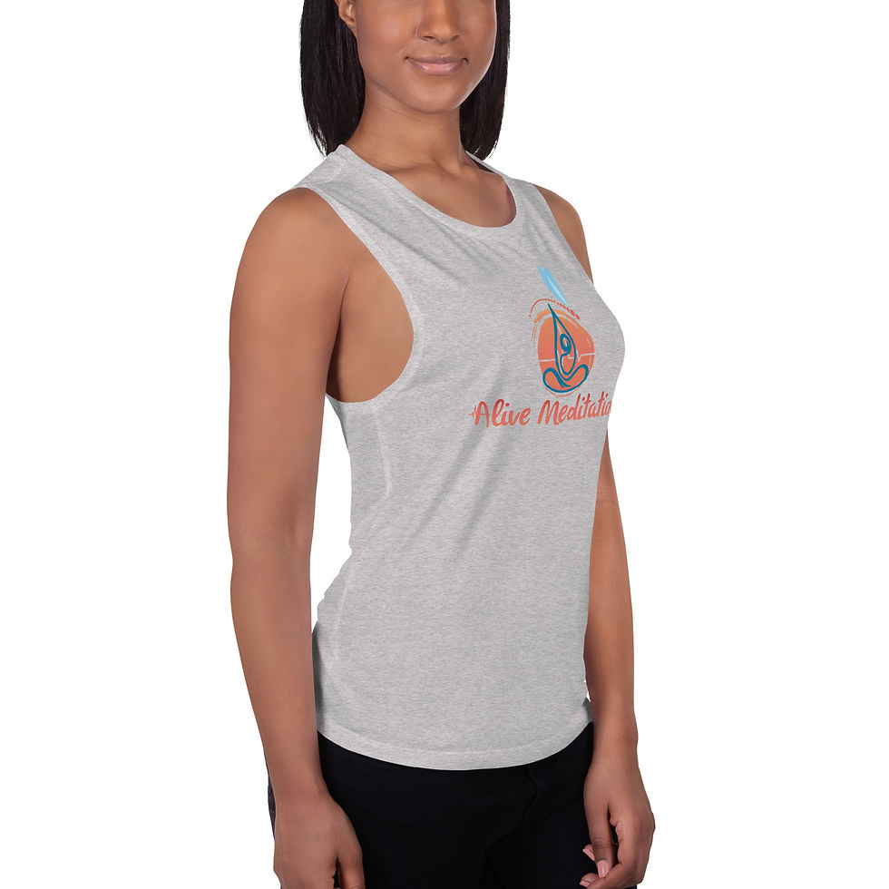 Thumbnail: Alive Meditation Yoga's Ladies’ Muscle Tank