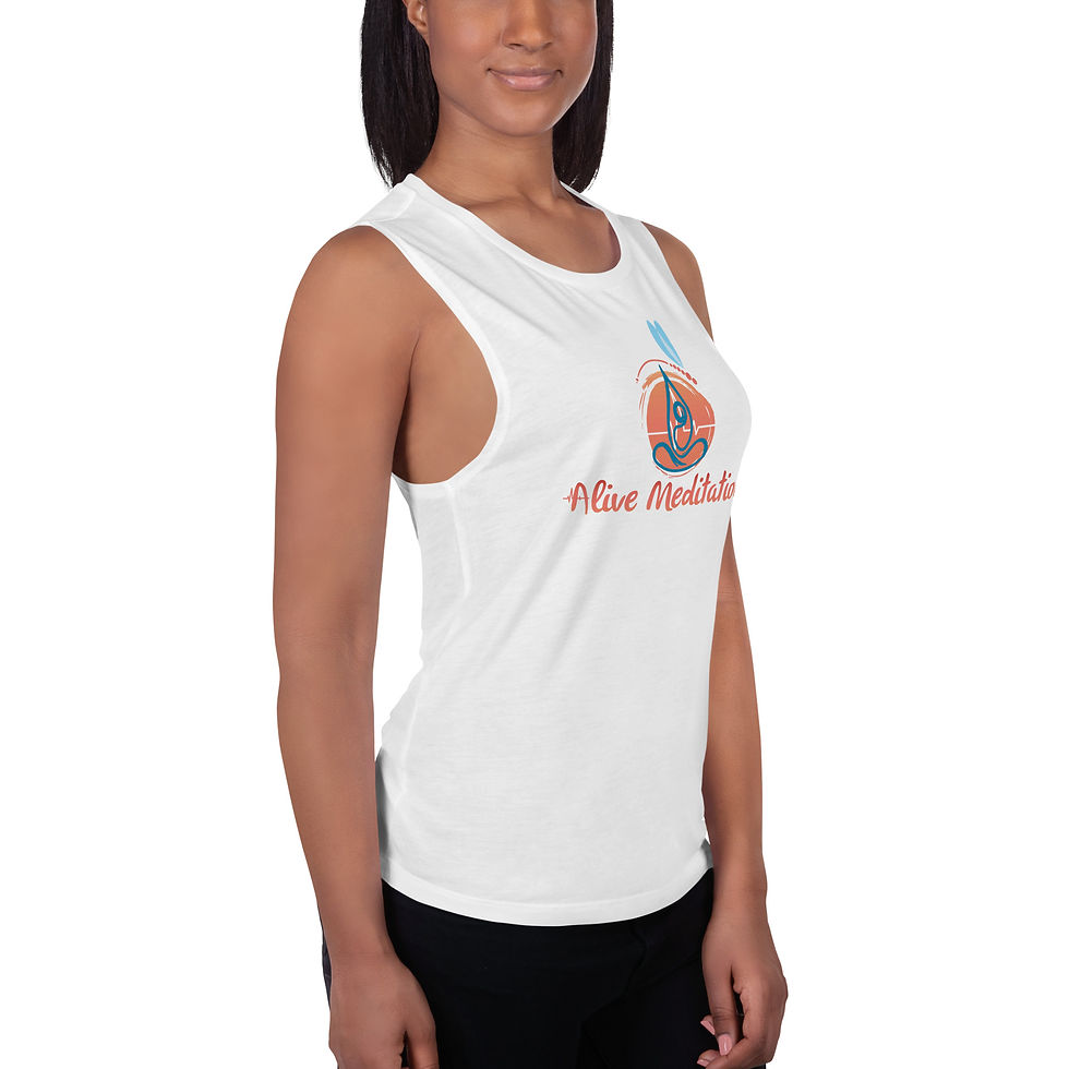 Thumbnail: Alive Meditation Yoga's Ladies’ Muscle Tank