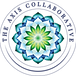 The Axis Collaborative logo, a colorful blue and green mandala