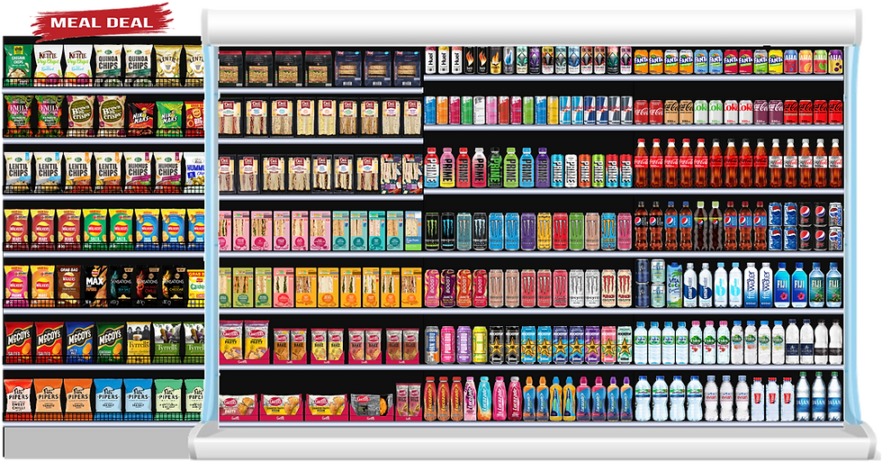 Meal Deal 3 (UK) Soft Drinks & Snacks