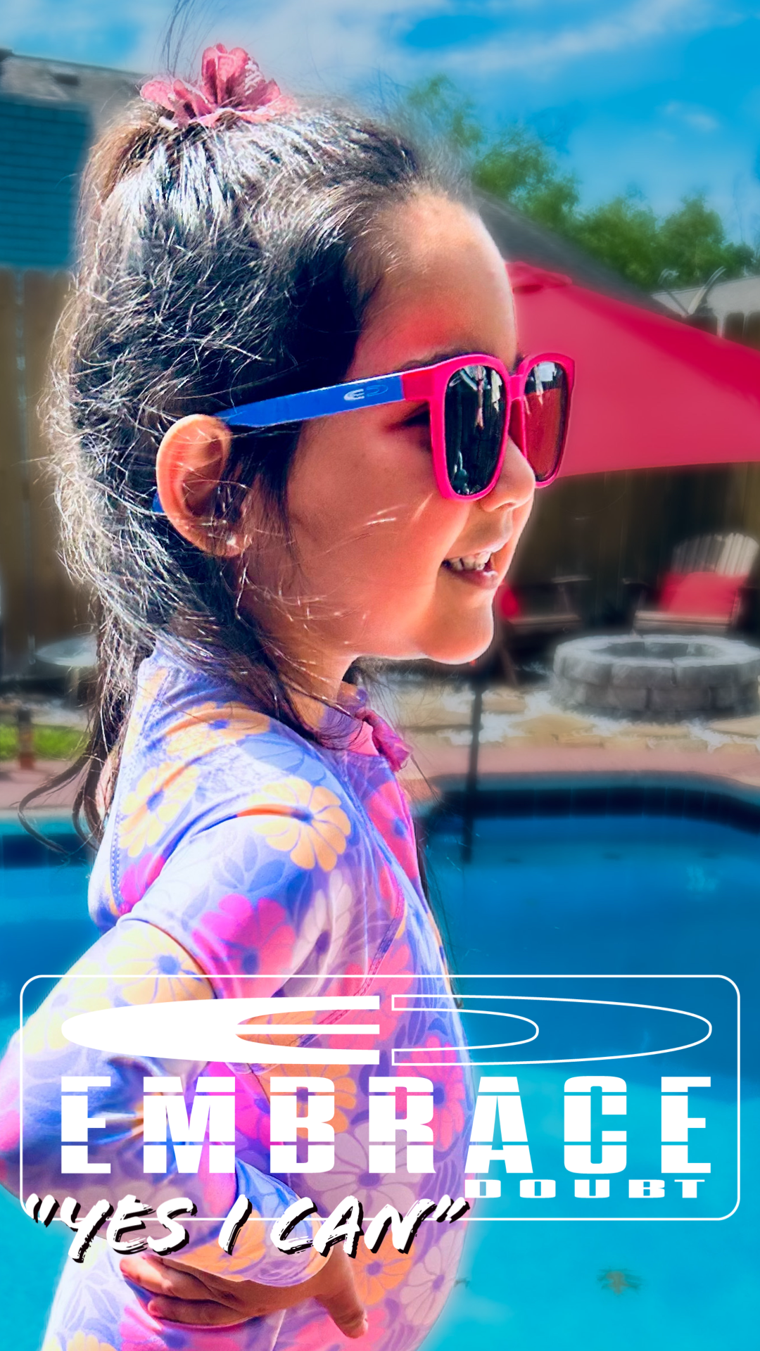 "YES I CAN" Kids Sunglasses (inspired by Desiree C.)