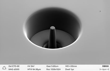 Silicon dioxide spheres
