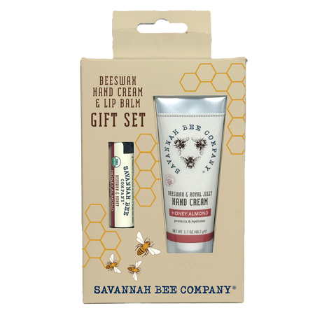 Hand Cream and Lip Balm Gift Set