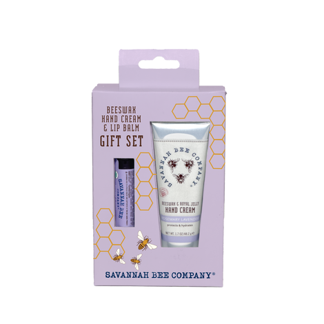 Hand Cream and Lip Balm Gift Set