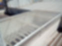 Limpeza e tratamento claraboia ANTES