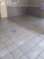 Limpeza de piso cerâmico