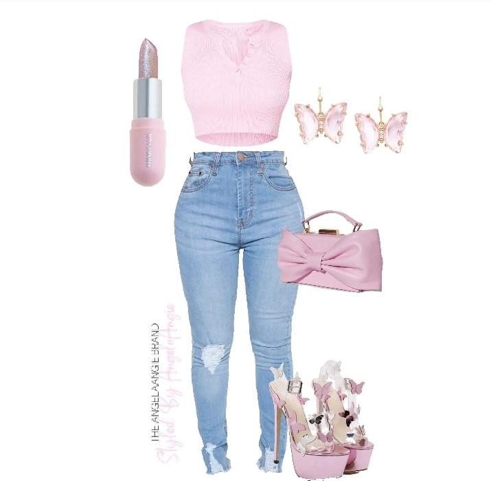 Pink Butterfly Spring