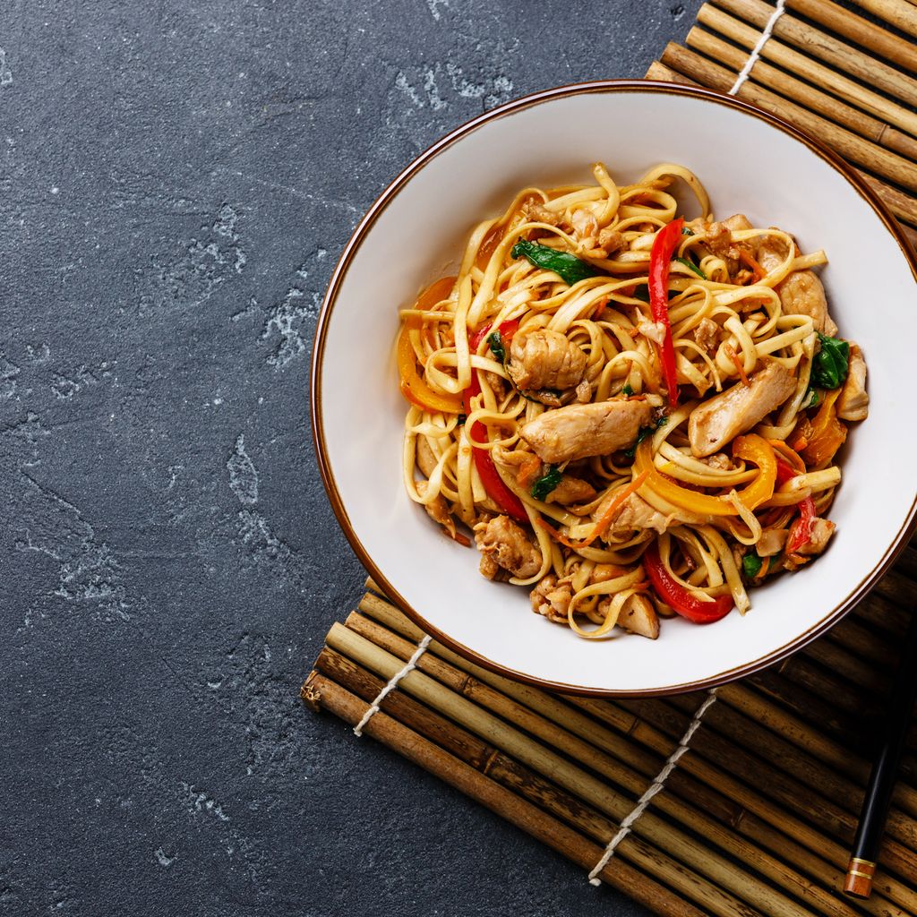 Arranged Food and Objects