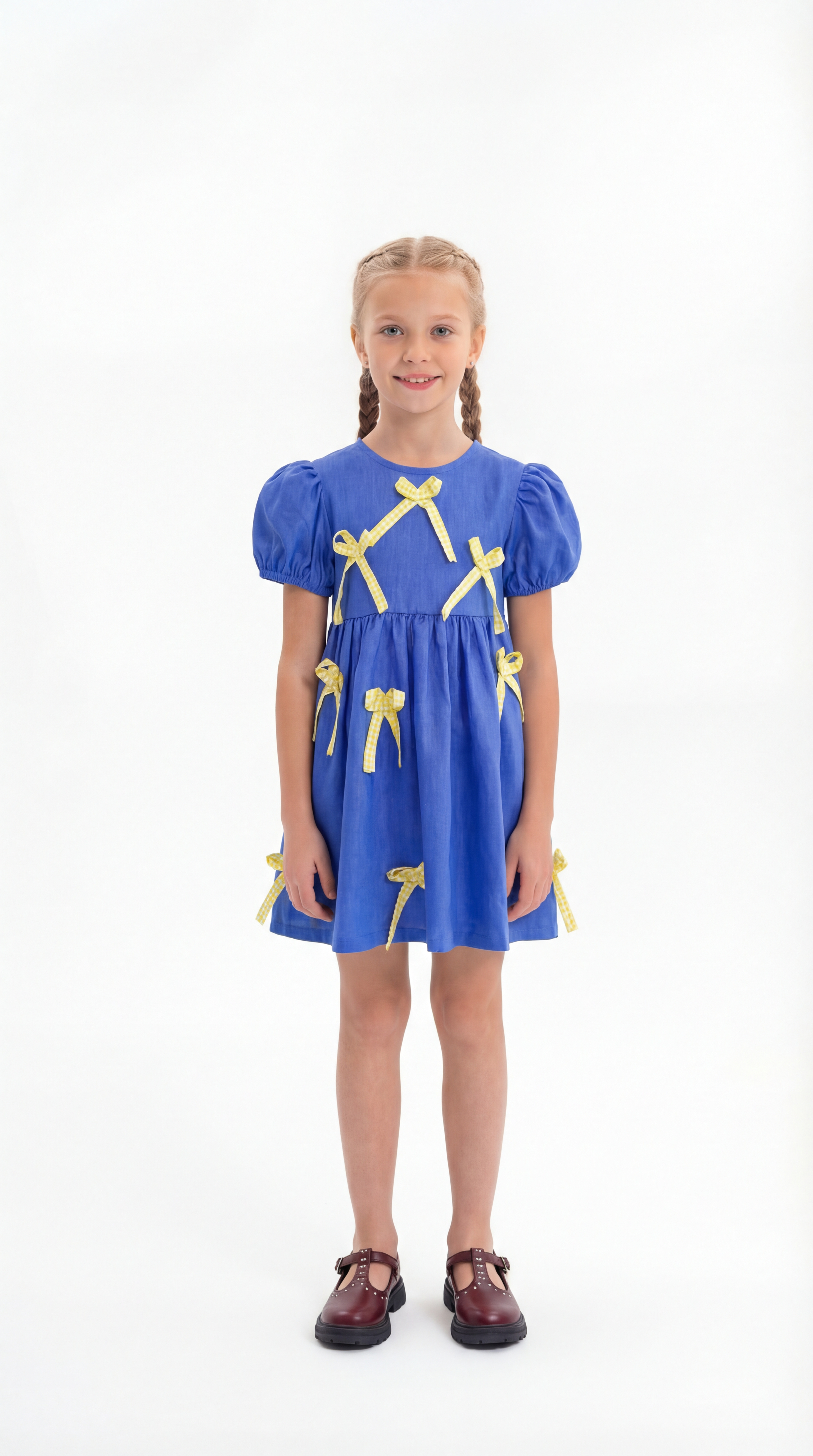 Linen Ribbon Dress