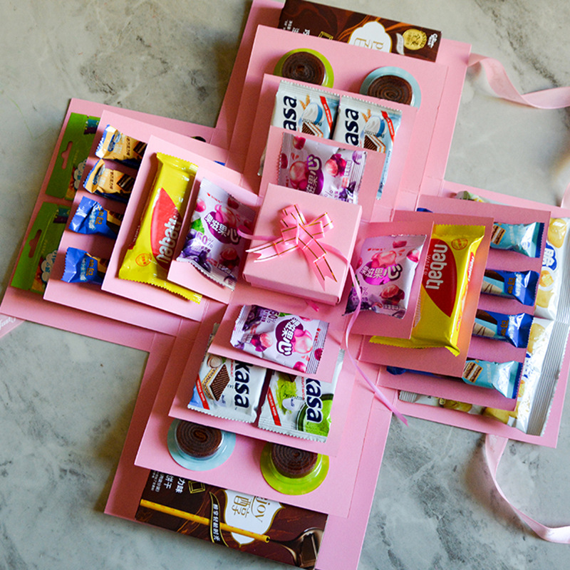 Thumbnail: DIY Surprise Explosion Box for Boyfriend and Girlfriend Birthday Anniversary Com