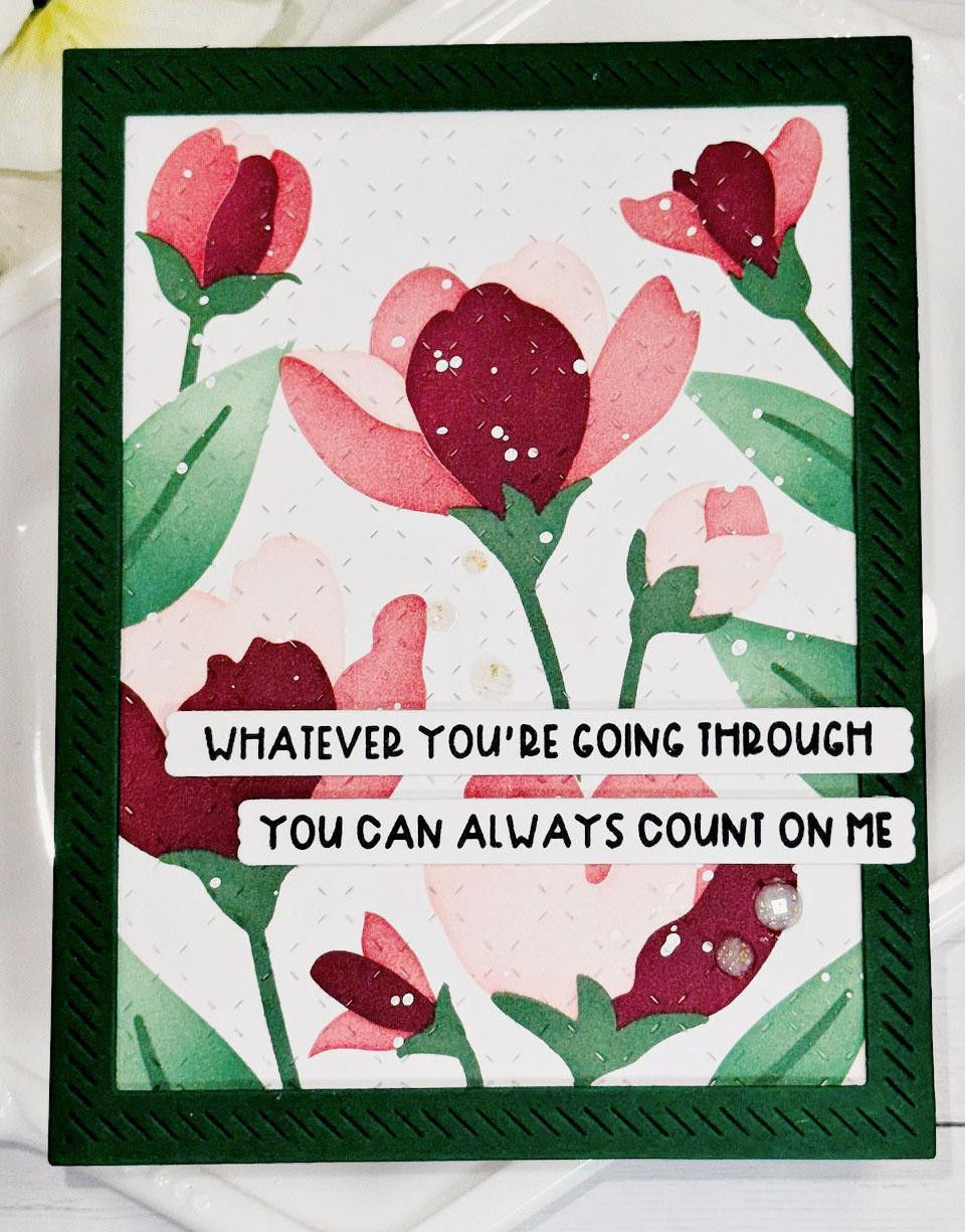 Thumbnail: February 2026 New Taylored Bitty Bouquets Snack Attack Metal Cutting Dies Stamps