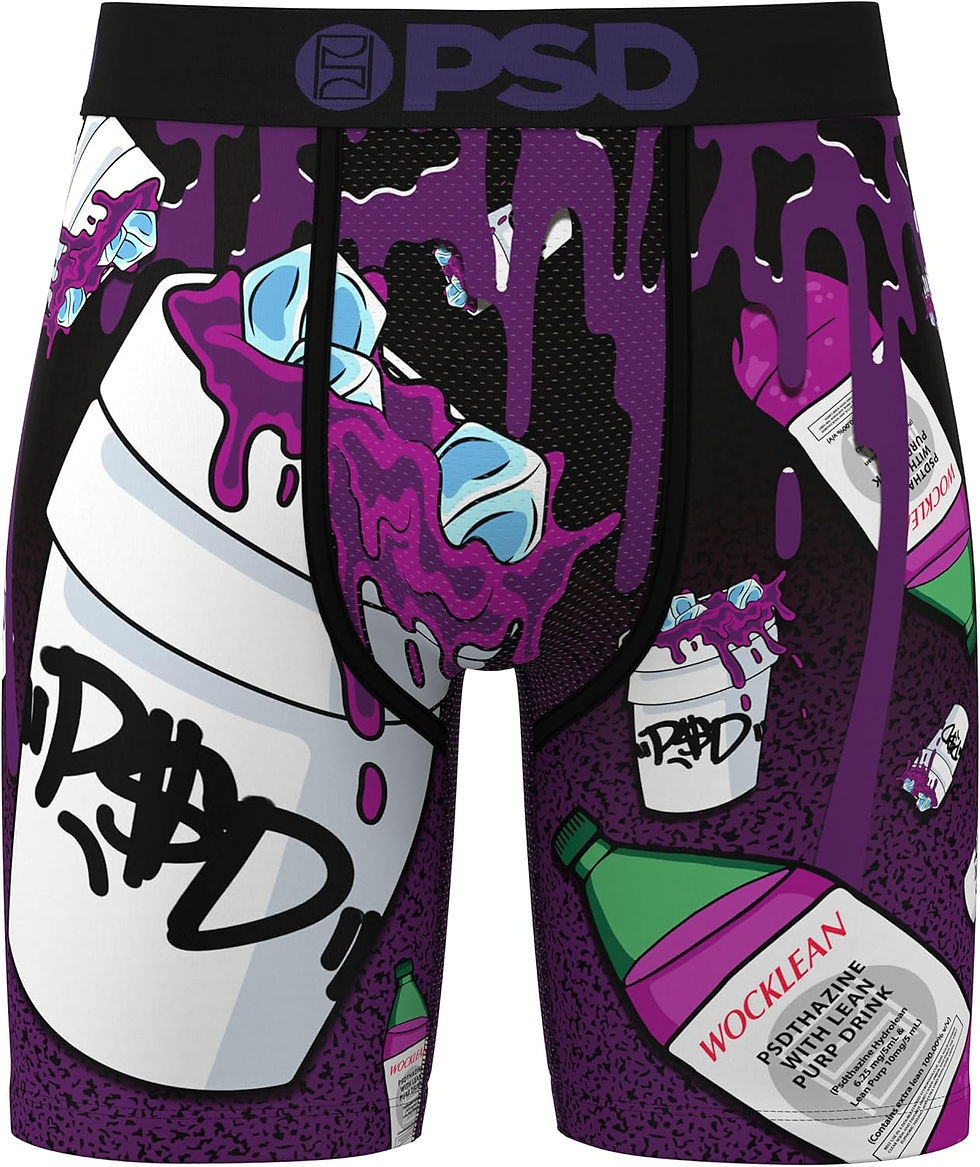 Thumbnail: PSD Underwear Mens Boxer Briefs - Food & Drink, Standard Length Packs and Singl