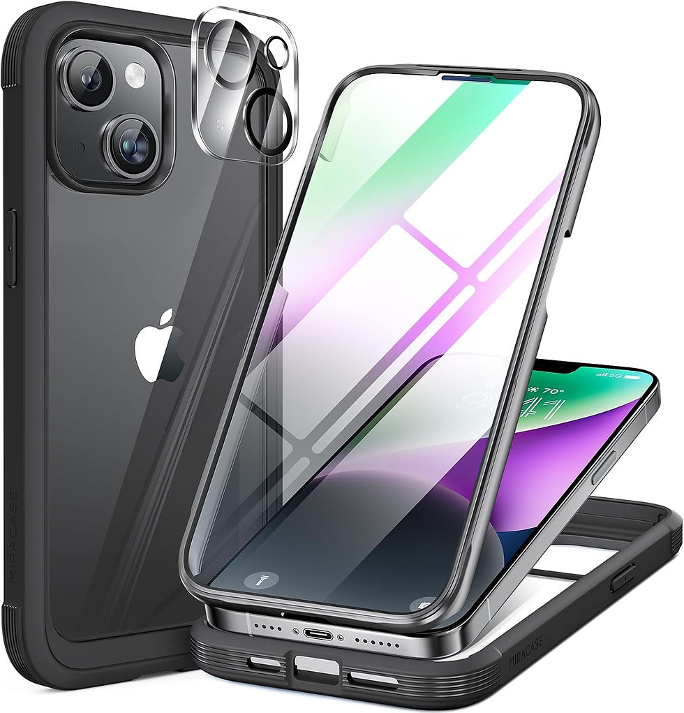 Thumbnail: Miracase Magnetic for iPhone 15 Pro Max Case 6.7'' [Compatible with Magsafe] Fu