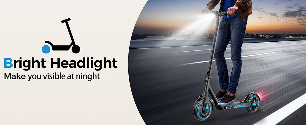 Thumbnail: HiQiS V10 E-scooter 500WMotor 36V 10.5Ah 25MPH Speed 22mile Range Foldable E-sco