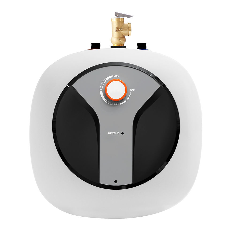 Thumbnail: SucceBuy Electric Mini-Tank Water Heater 1440W Hot Water Boiler Storage for Kich