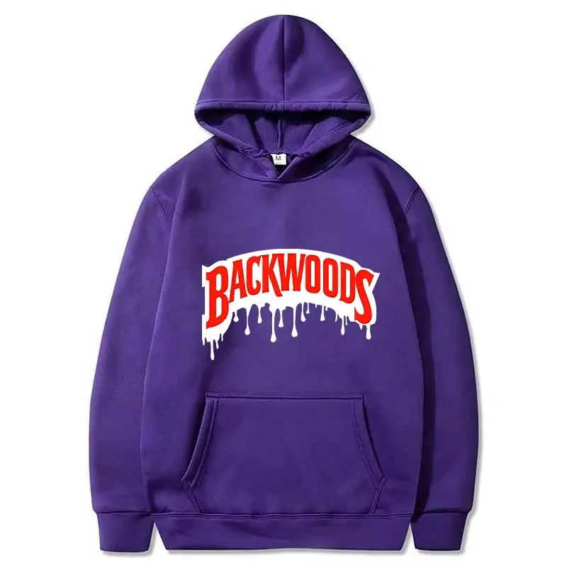 Thumbnail: Dripping Backwoods Hoodies Men Fashion Letter Graphic Printed Sweatshirts Women 