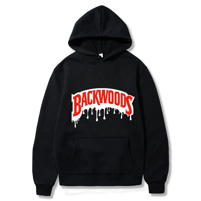 Thumbnail: Dripping Backwoods Hoodies Men Fashion Letter Graphic Printed Sweatshirts Women 