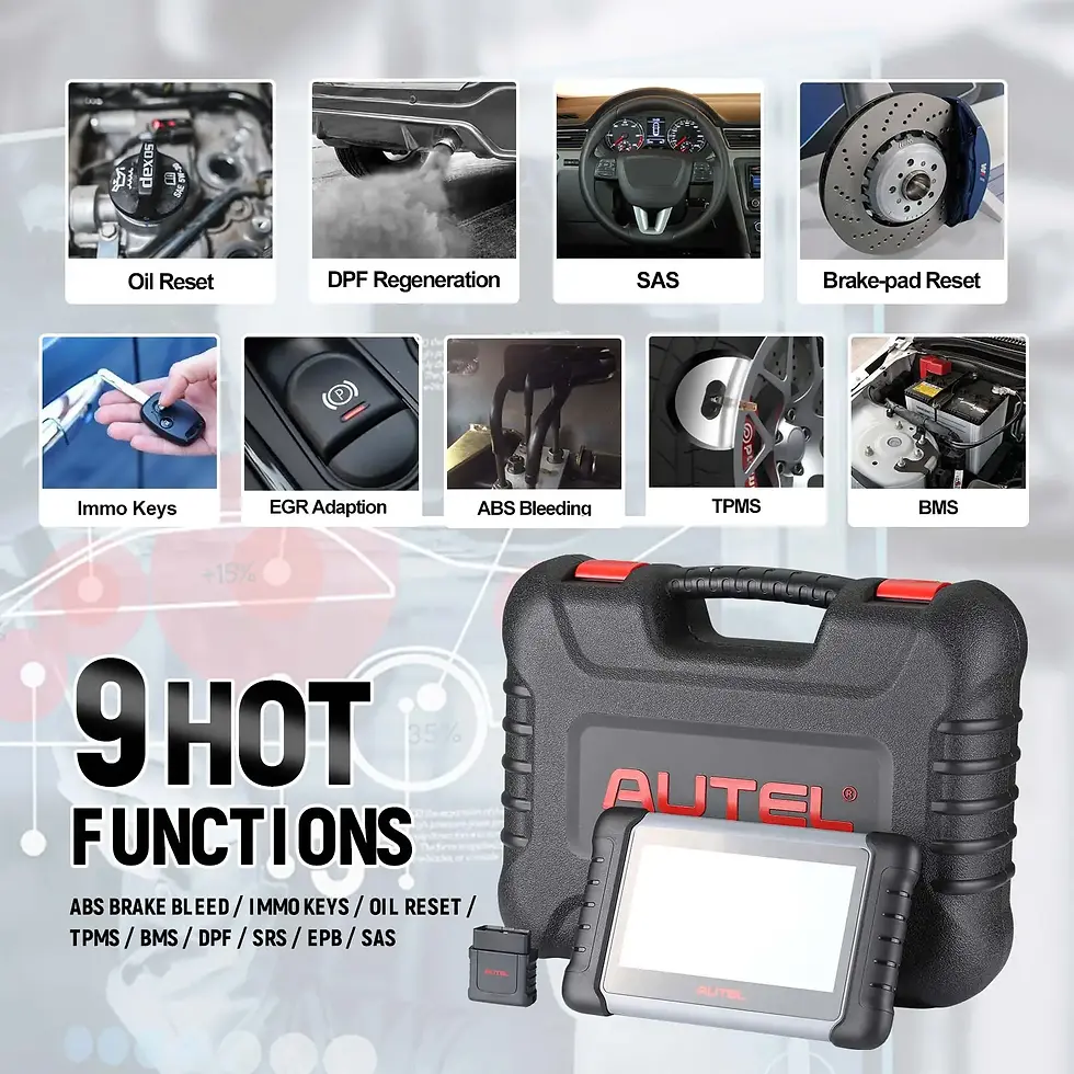 Thumbnail: Autel MaxiCOM MK808Z-BT Bi-Directional Diagnostic Scanner Upgraded of MK808/MK80