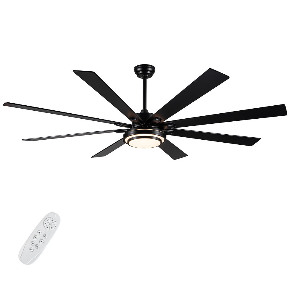 Thumbnail: Metallic Black Ceiling Fan