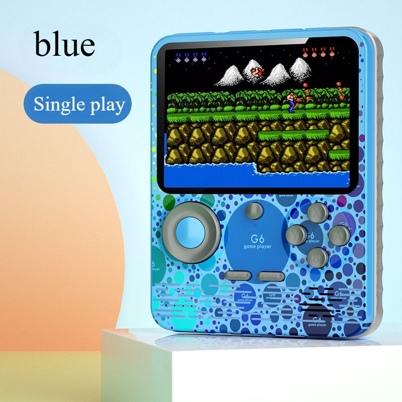 Thumbnail: For All Ages G6 Handheld Game Machine with 666 Classic Games HD Screen Retro Gam