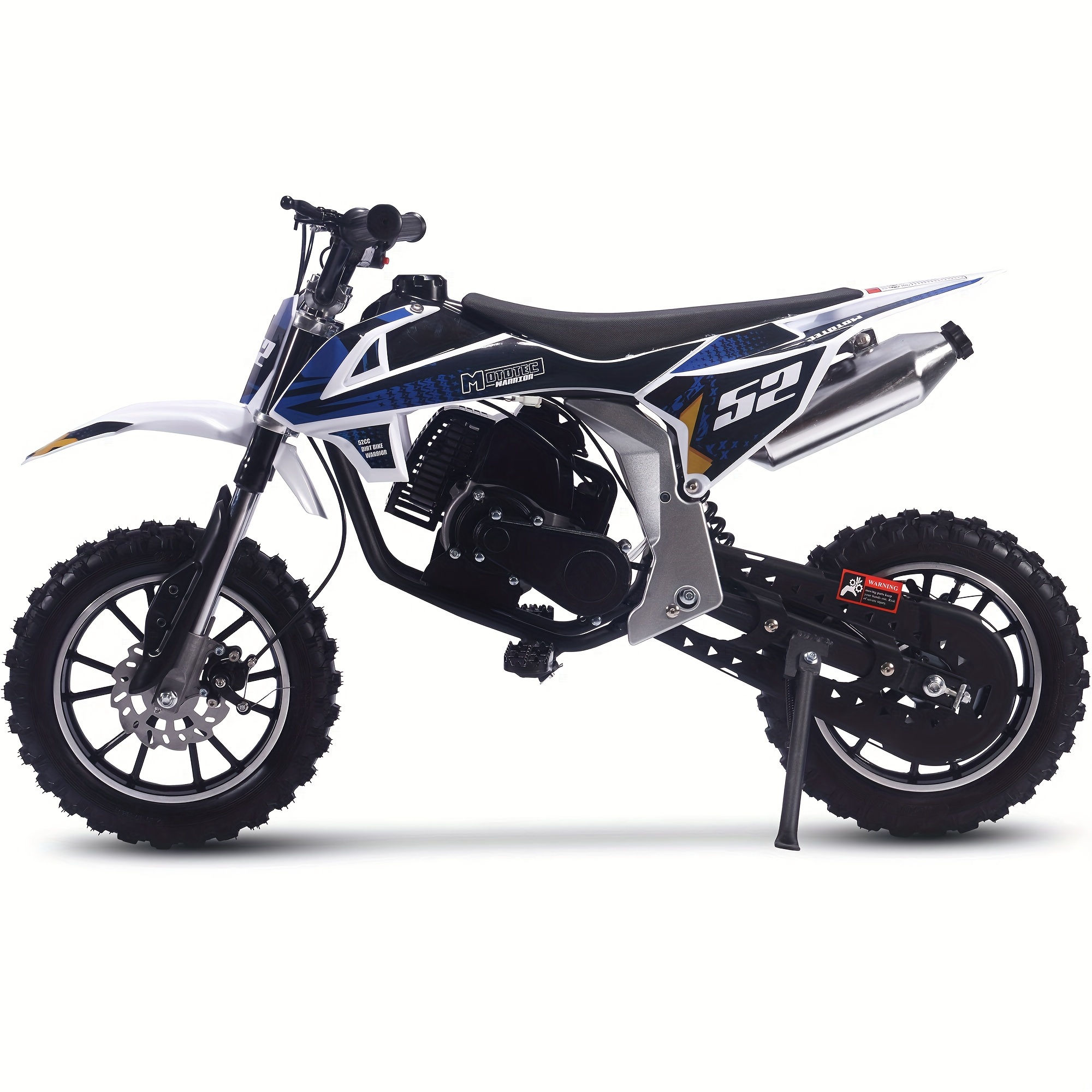 [52cc 2-Stroke Air-Cooled Engine] Dirt Bike With Auto Centrifugal Transmission, 