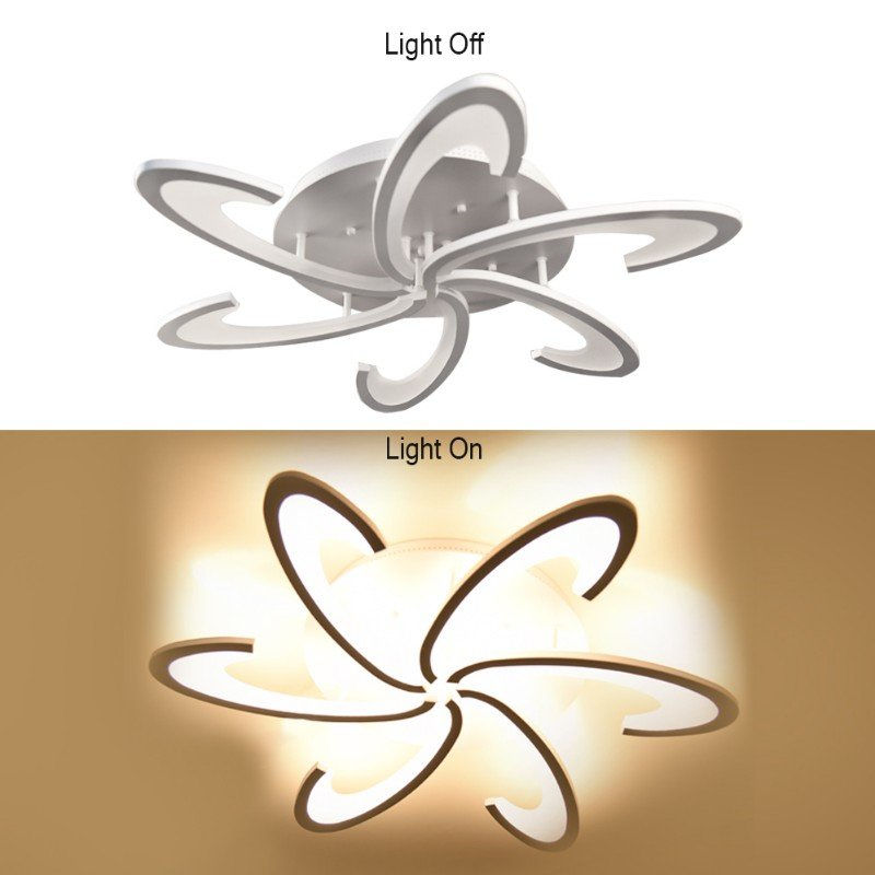 Thumbnail: Modern Ceiling Lamp Indoor Acrylic Lustre For Bedroom Living Dining Room Kitchen