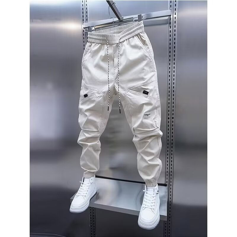Men's Harem Pants Man Breathable Men's Clothing 2024 New Casual Pants Man Straig