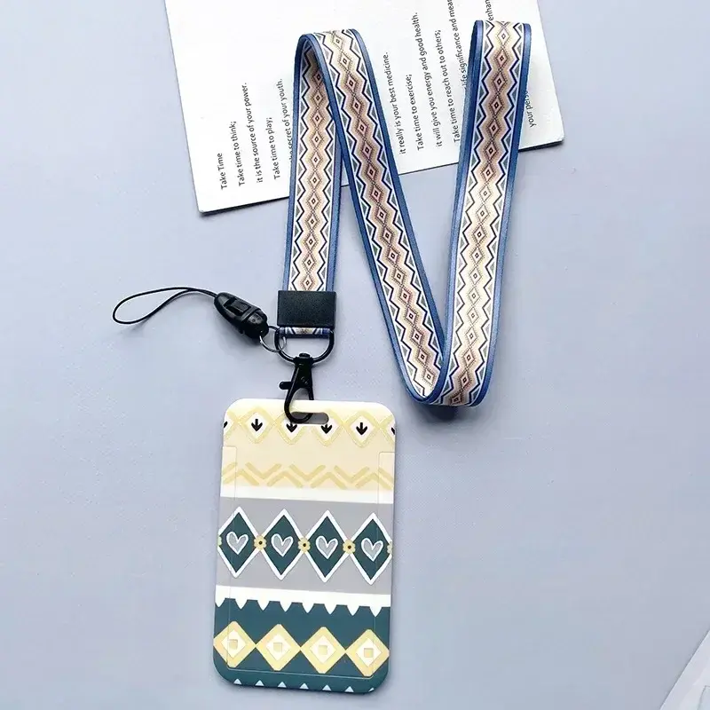 Thumbnail: Women Men Business Card Holder Cute Credit Card Holders Bank ID Holders Badge Ch
