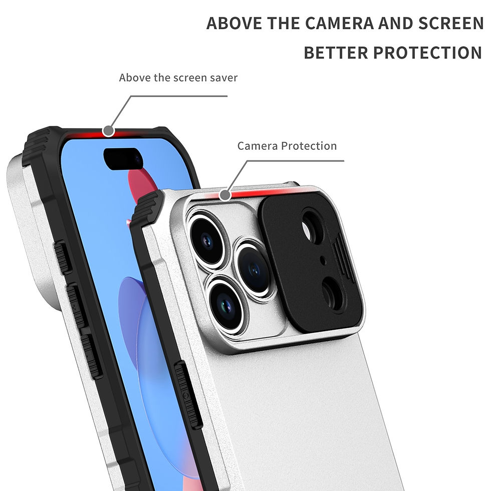 Thumbnail: Slide Camera Armor Phone Case for IPhone 17 Air / 17 Pro Max / 17 Plus Plastic H