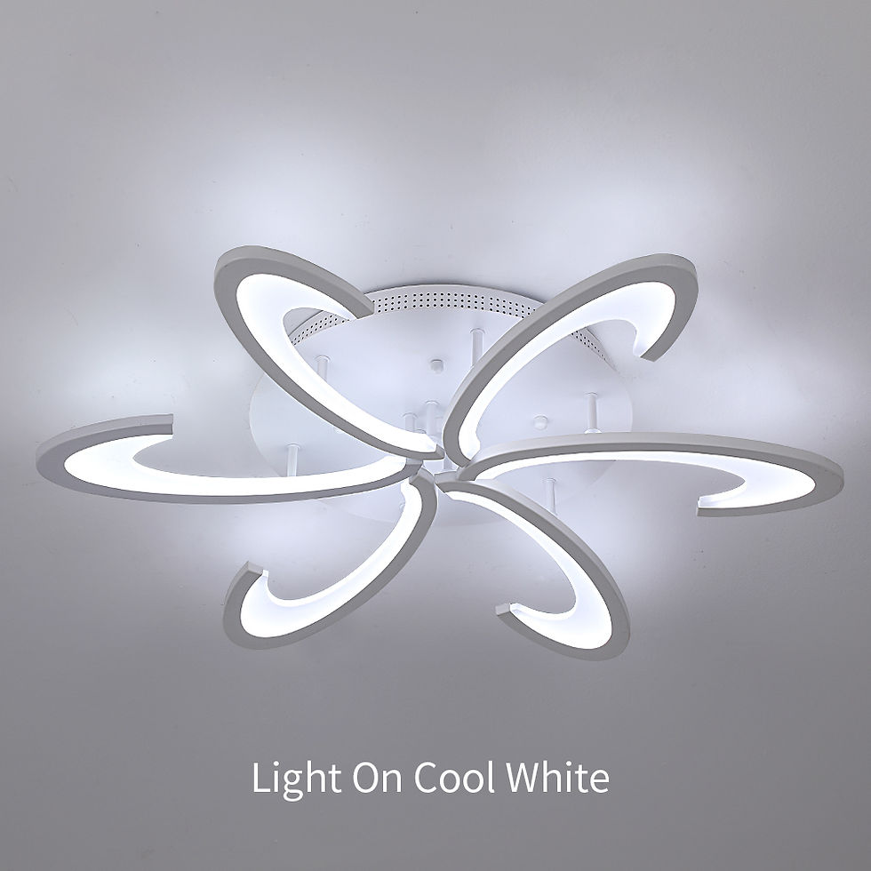 Thumbnail: Modern Ceiling Lamp Indoor Acrylic Lustre For Bedroom Living Dining Room Kitchen