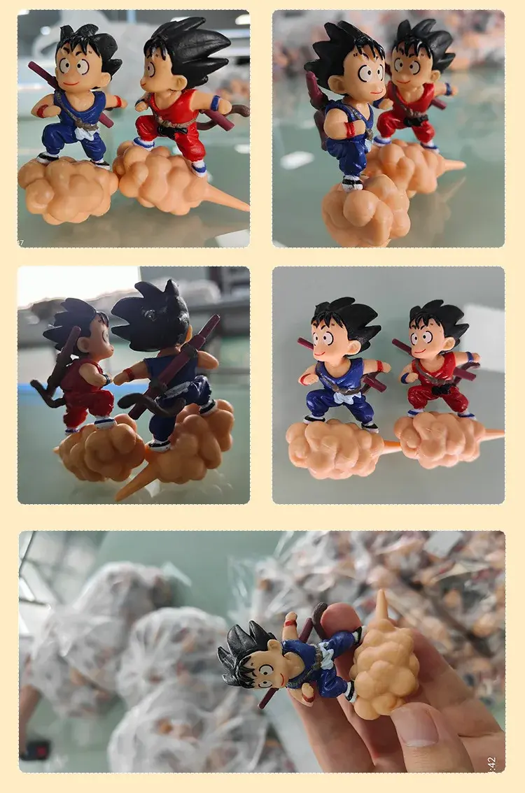 Thumbnail: New Anime Dragon Ball Figure Son Goku Fish Tank Landscape Decoration Animation D