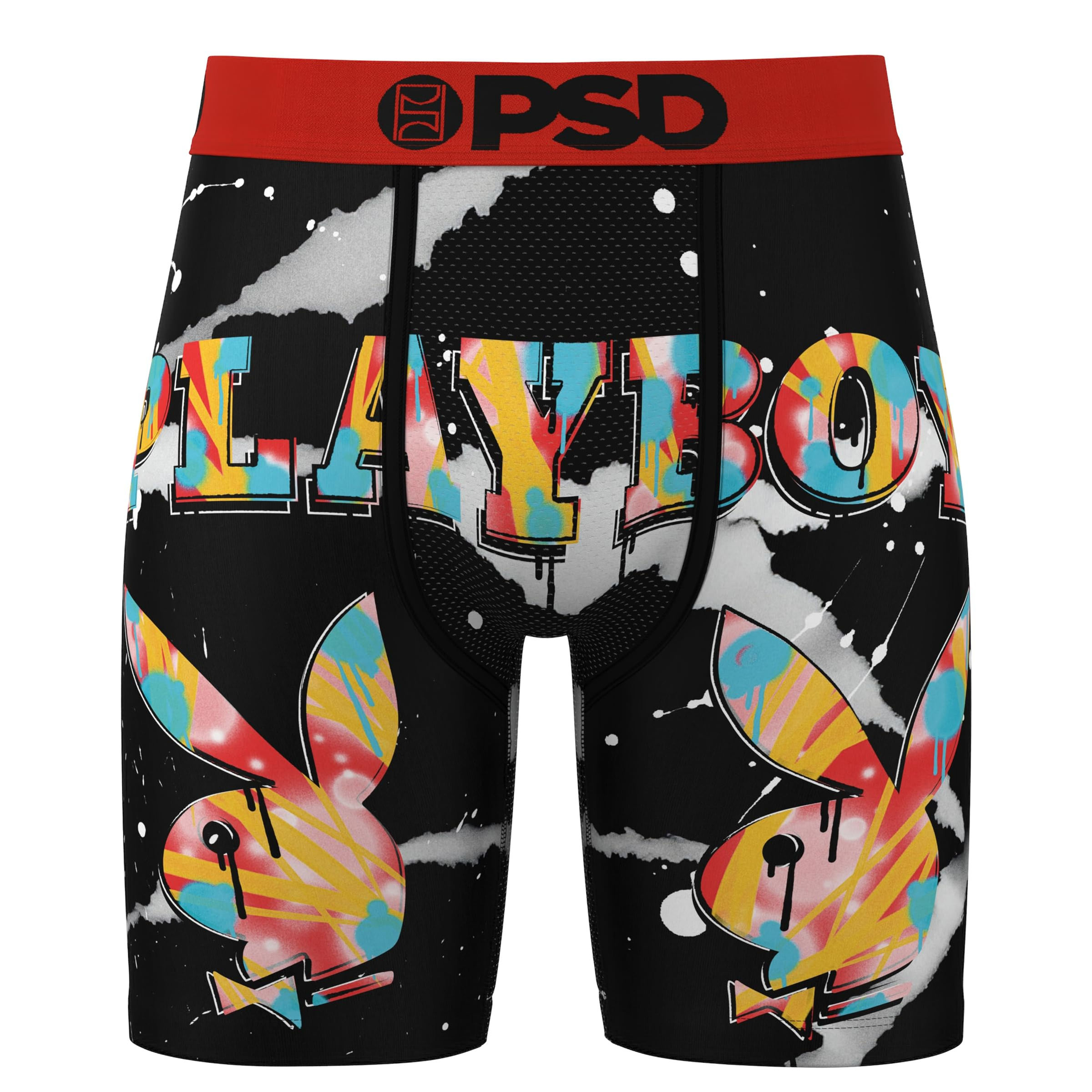 PSD Mens Pb Graff Fill Boxer Briefs Multi XS