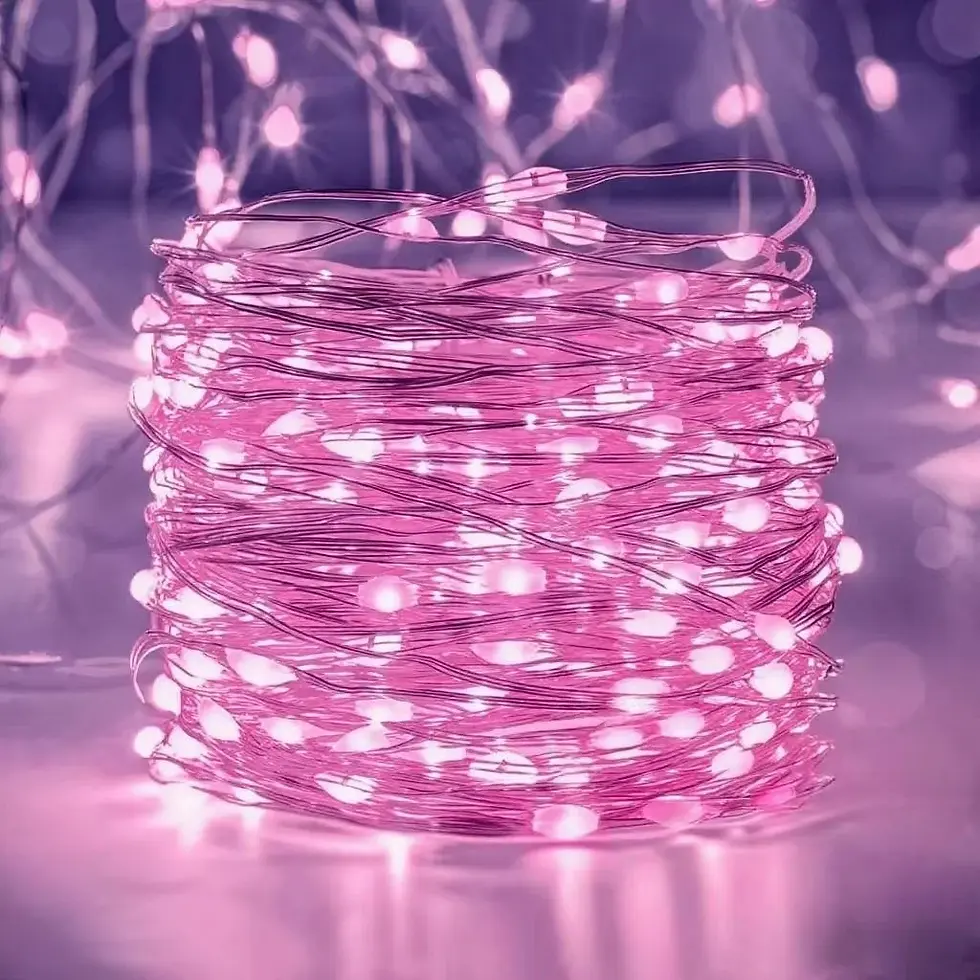 Thumbnail: Battery Powered 10/20/30/50/100LEDs String Lights  Copper Wire Light for Holiday